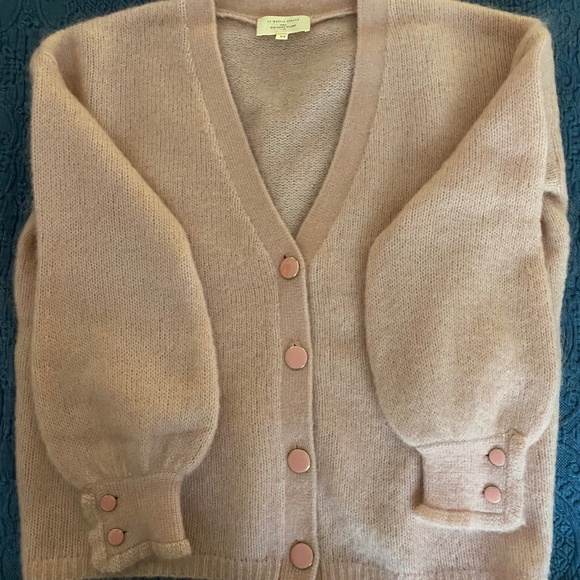 Sezane Mia Cardigan (XS) Soft Pink - Picture 3 of 9